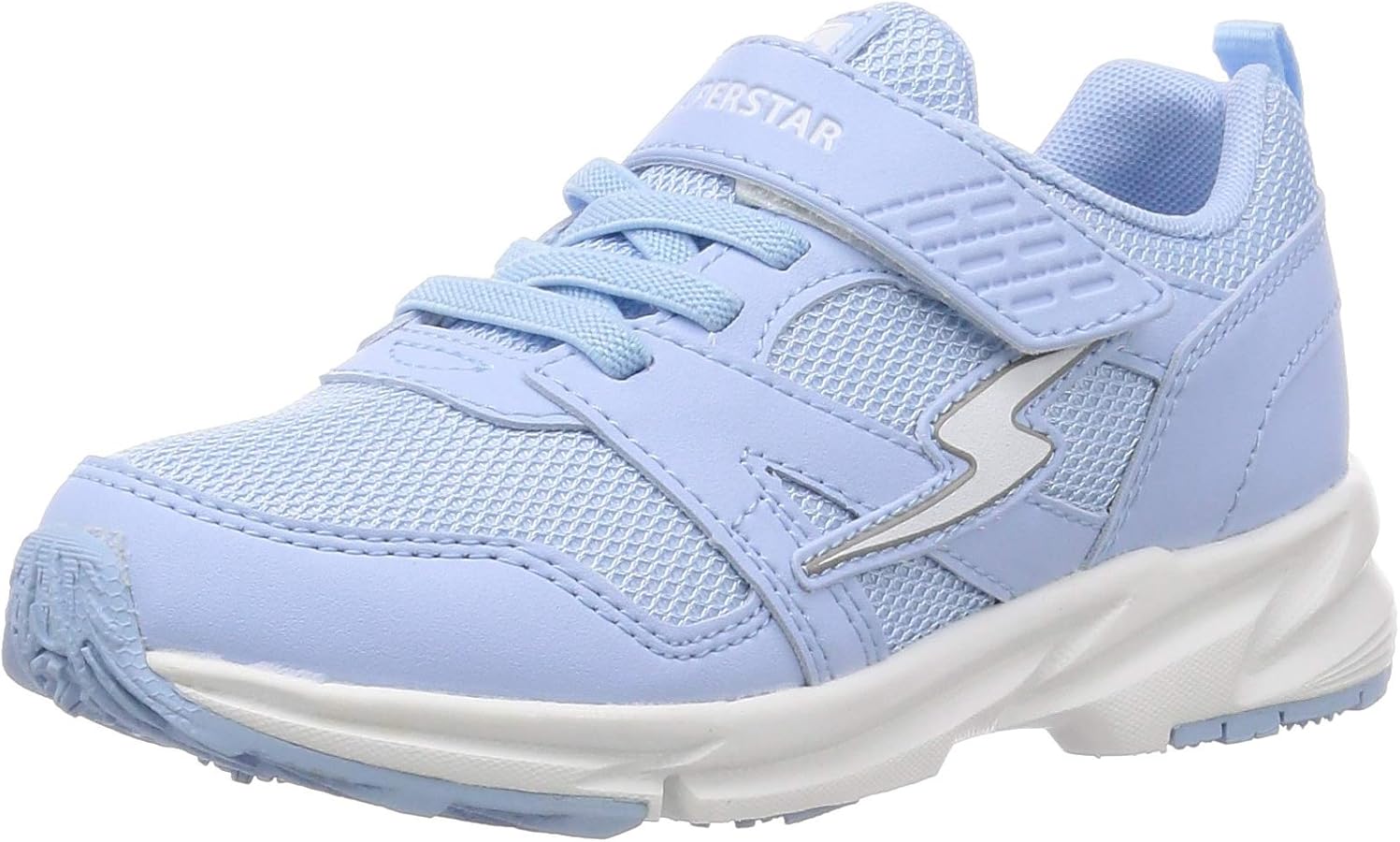 Amazon | [スーパースター] スニーカー 幅広 3E 速乾 男の子 女の子 16